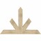 Ekena Millwork Saratoga Rough Sawn Timber Gable Bracket, Douglas Fir, 60"W x 40"H x 6"D x 6"F, 16/12 Pitch GBW060X40X0606SAR00RDF - alternate 1